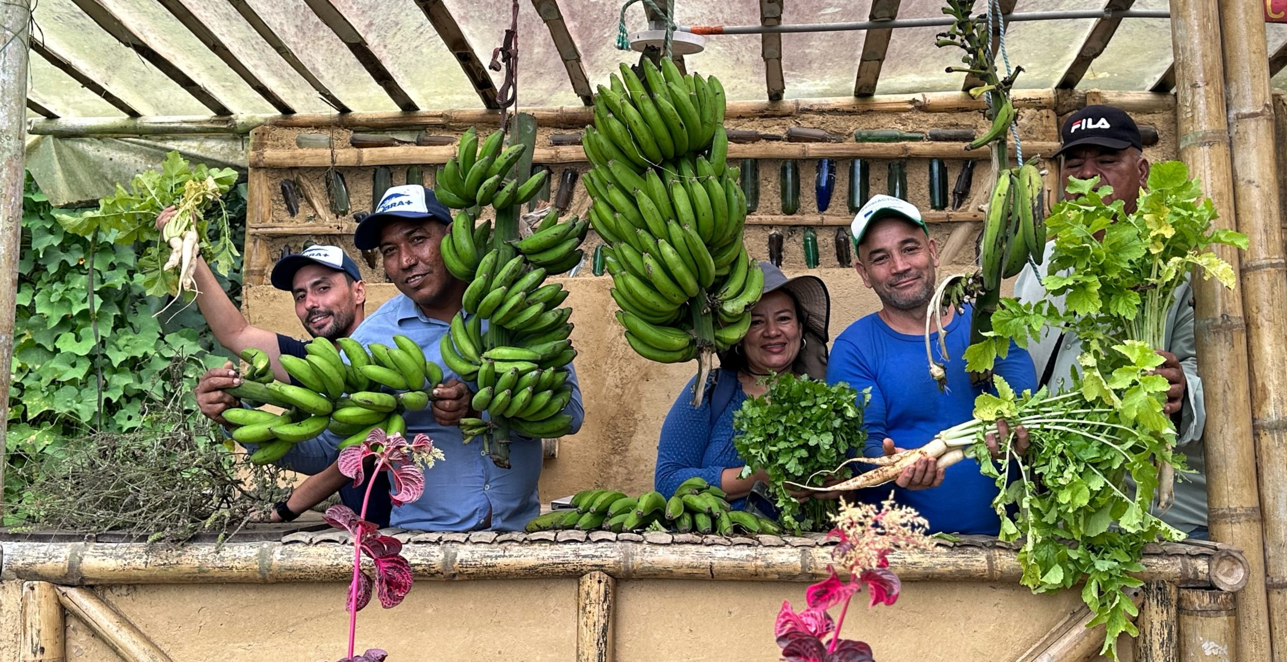 Comunidades del suroccidente de Barranquilla aprenden de agricultura urbana en Colombia y Roma